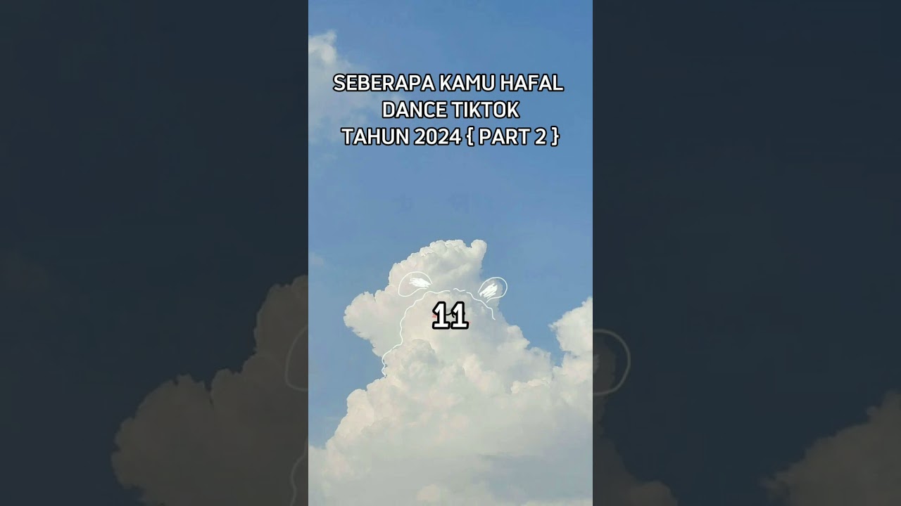 SEBERAPA KAMU HAFAL DANCE TIKTOK TAHUN 2024 {PART 2} #dance #dancetiktok #2024