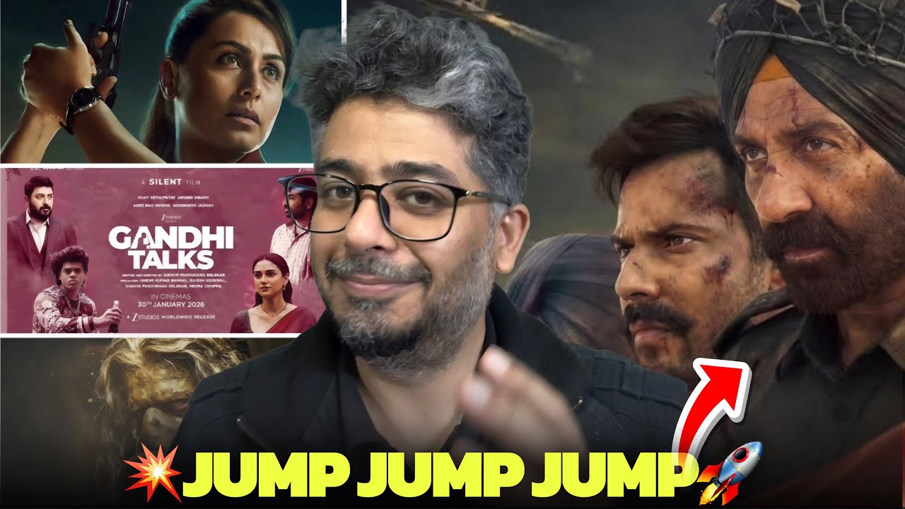 Jump🚀 Border 2 Box Office Collection Day 9, 🎉Mardaani 3 Collection Day 2, Mayasabha, Gandhi Talks
