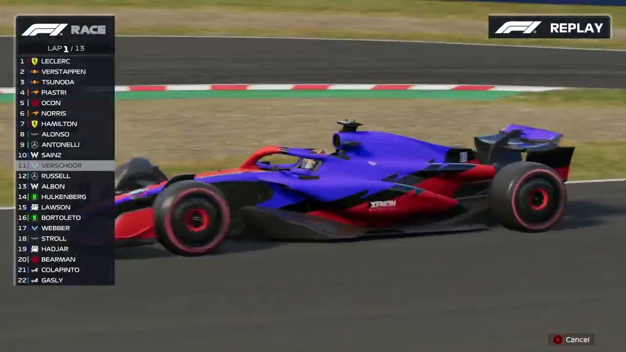 F1 25 Suzuka Highlights