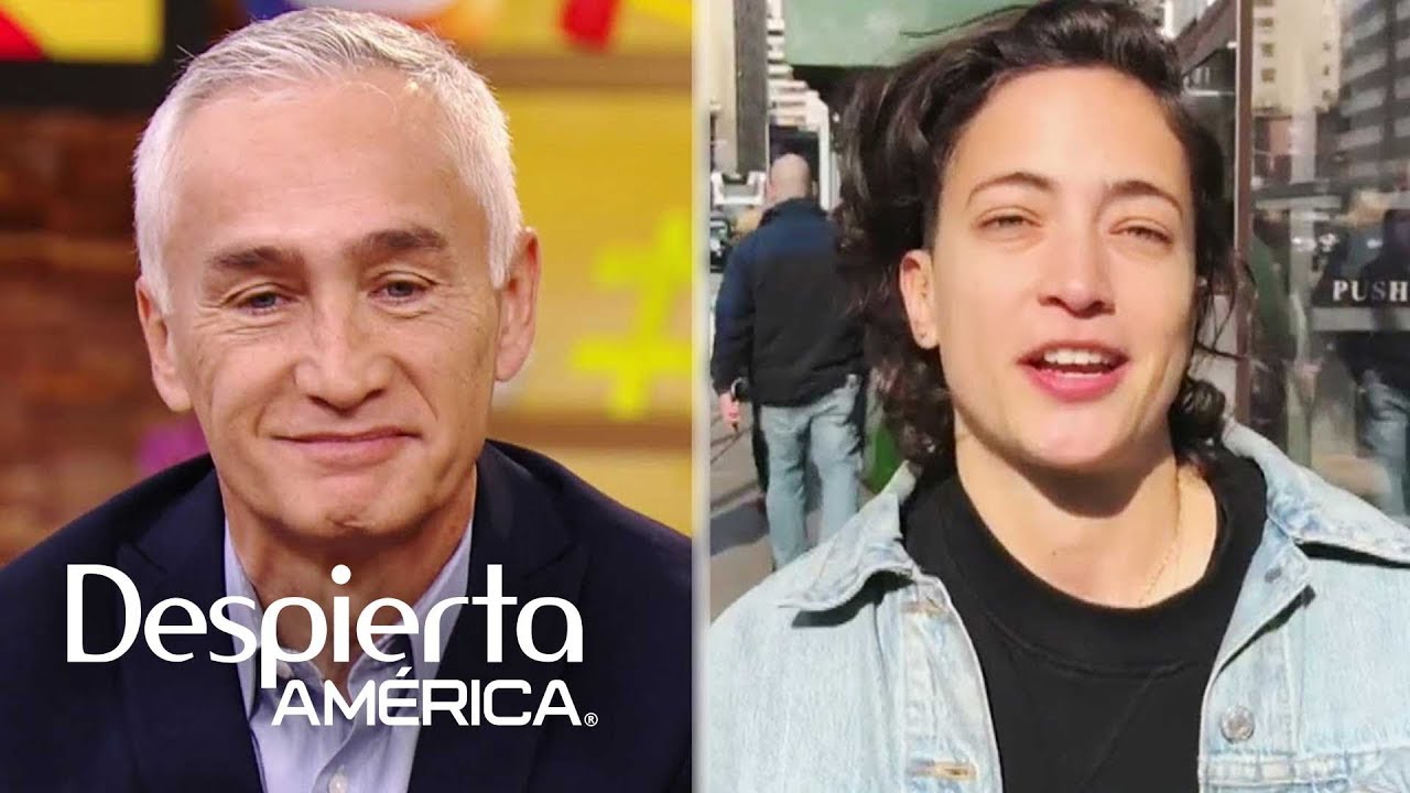 Jorge Ramos escucha emocionado mensaje sorpresa de su hija Paola