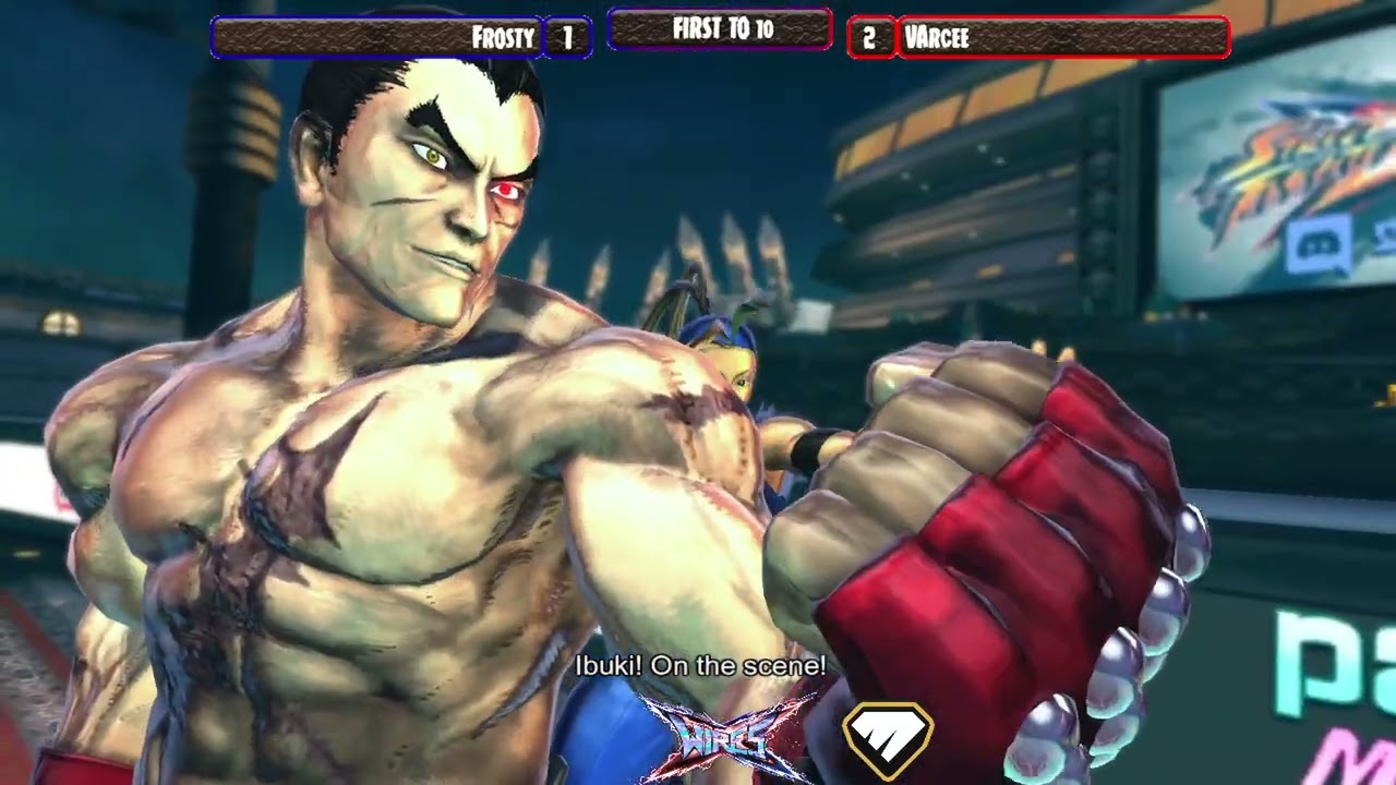 Street Fighter x Tekken Europe FT10 Money Match: Varcee (Akuma x Lars) vs Frosty (Kazuya x Ibuki)