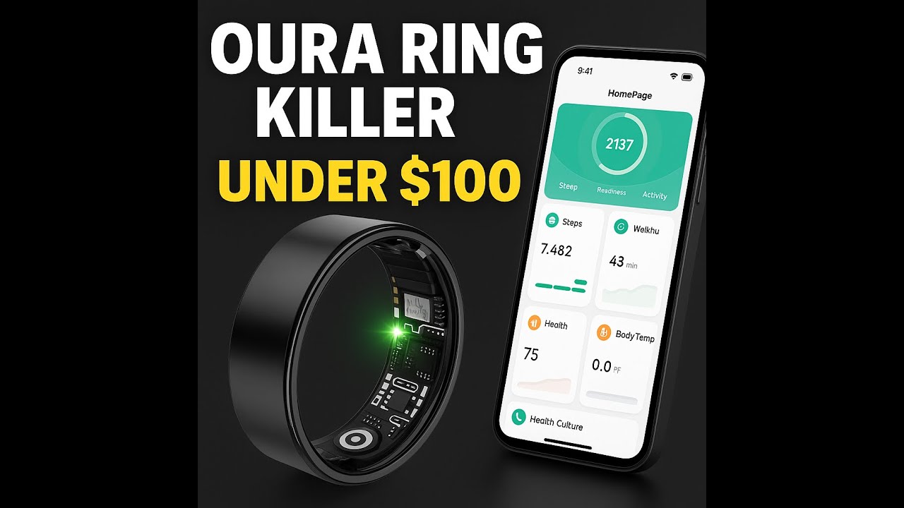 Oura Ring Killer-Meet the SARUNN ER Smart Ring $99 Smart Ring Everyones Talking About 2025
