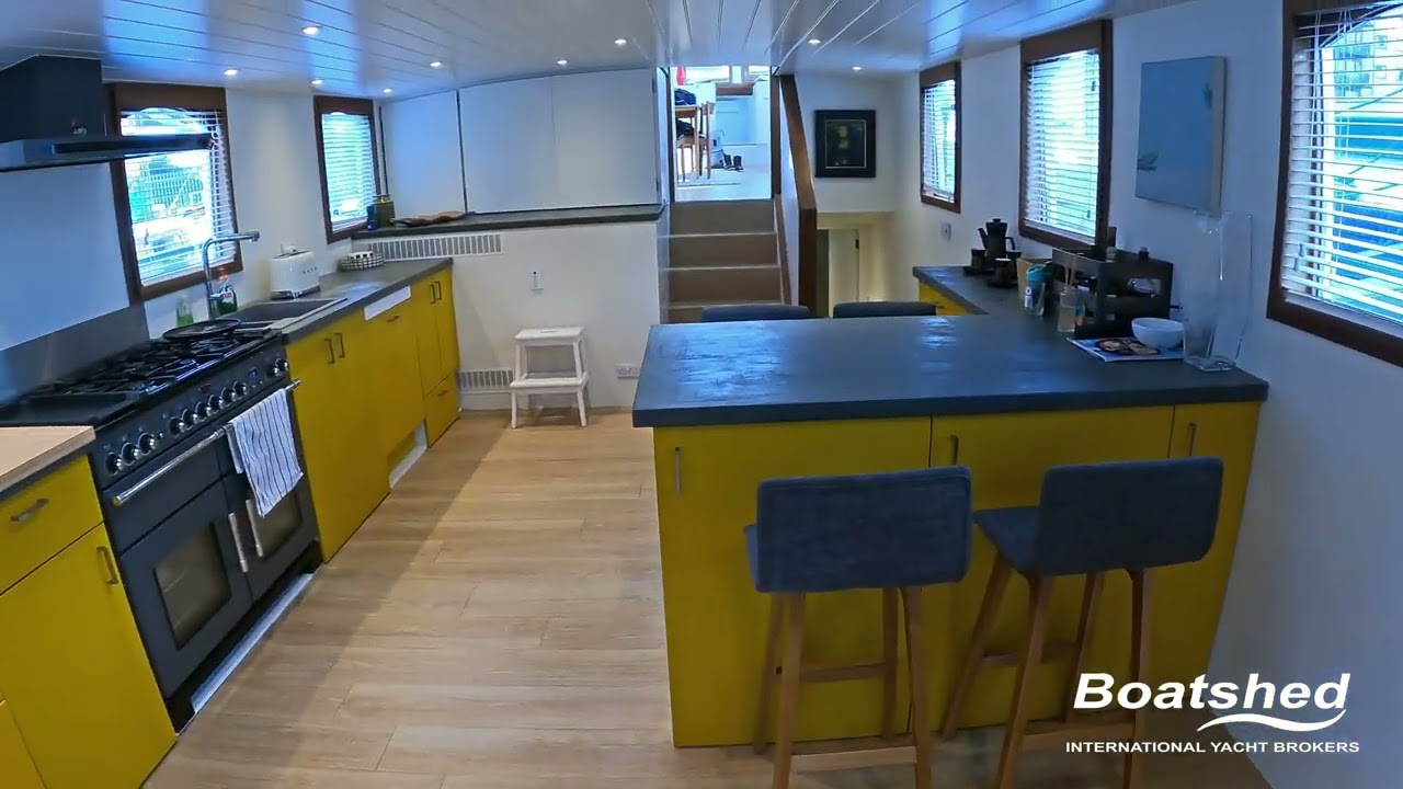 Dutch Barge 31m with London Mooring  - Boatshed - Boat Ref#312660