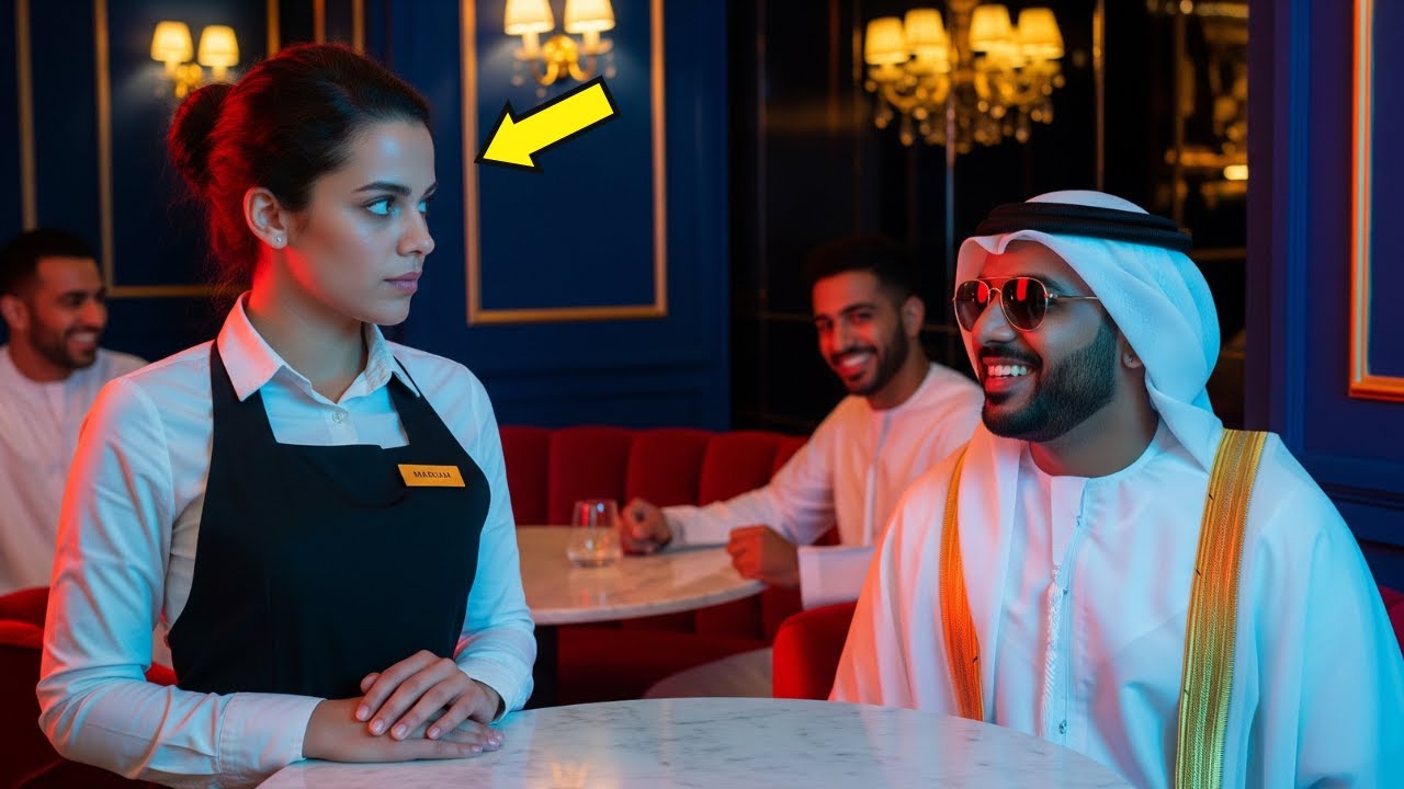 O SHEIK MILIONÁRIO FEZ PIADA EM ÁRABE... MAS A GARÇONETE RESPONDEU COM ALGO QUE O CALOU NA HORA