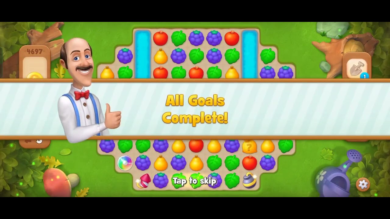 Garden Escapes |💥 Level 4743 👑| Gameplay | Pro player | #Gamer #game #gameplay #gardenscapes #gamer