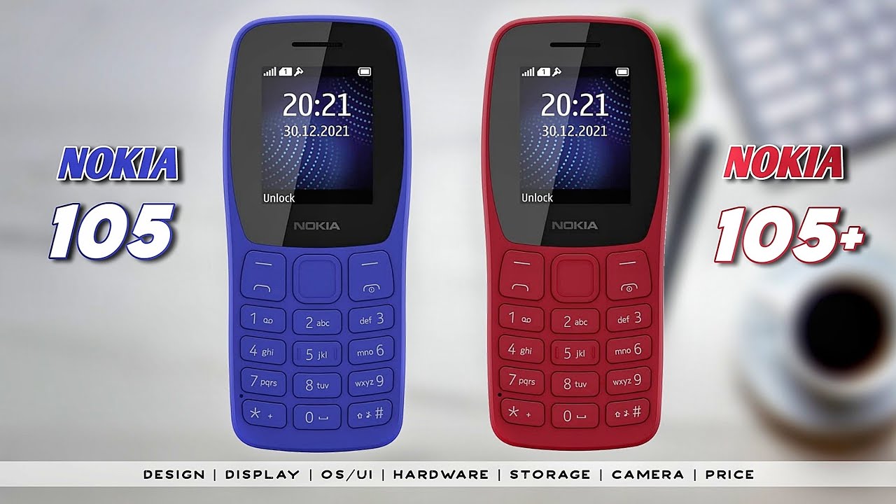 Nokia 105 vs Nokia 105 Plus | Version 2022 | Full Comparison ⚡