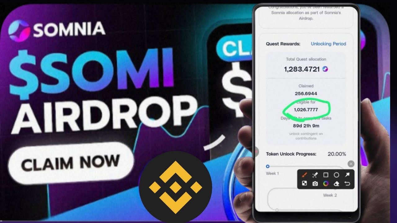 How To Claim SOMNIA Airdrop to Binance || How To Sell $SOMI Token