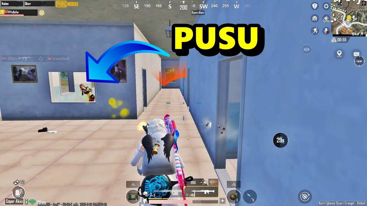 AKIL OYUNLARI ! FAMAS'IN GÜCÜ BATUR GAME SOLO SQUAD PUBG MOBİLE