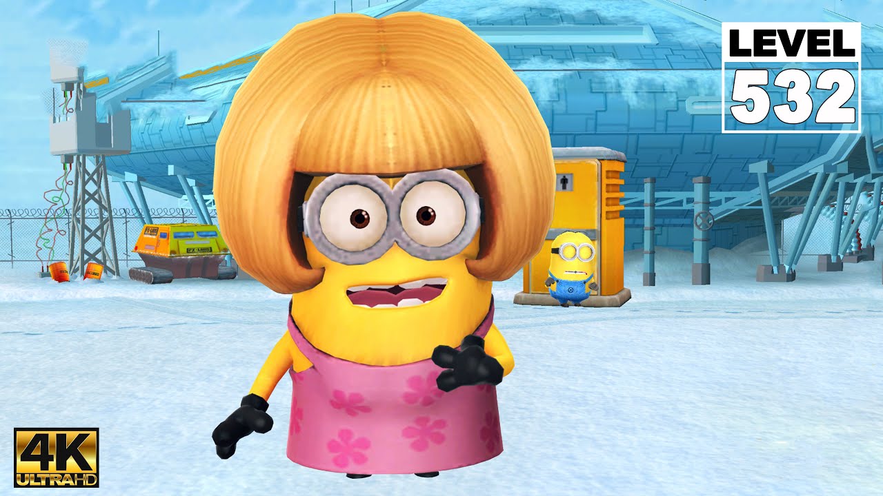 Mom Minion commit 220 Despicable Action by smashing Minions - Avoid collecting Bananas | LV.532 | 4K