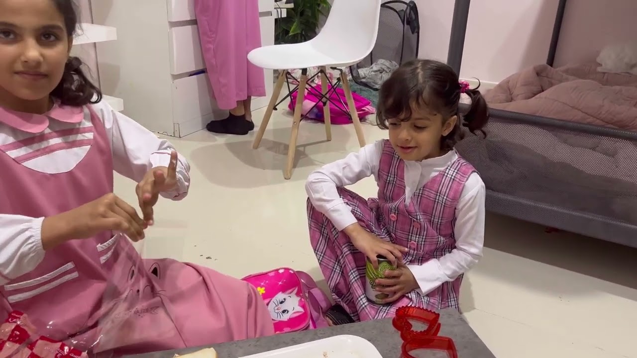 صباح المدرسة🌞 نكمل الآنش بوكس للبنات