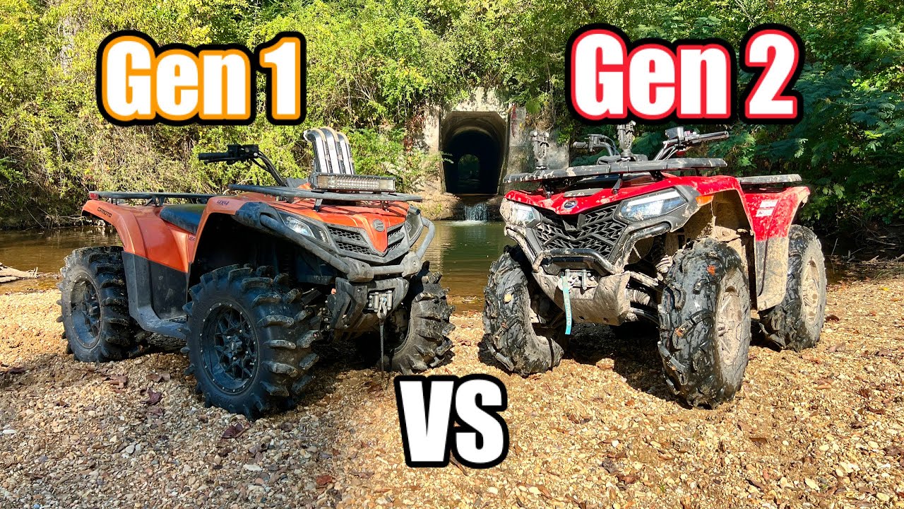 CFMOTO CFORCE Gen1 vs Gen2 500 Water STRESS Test 1