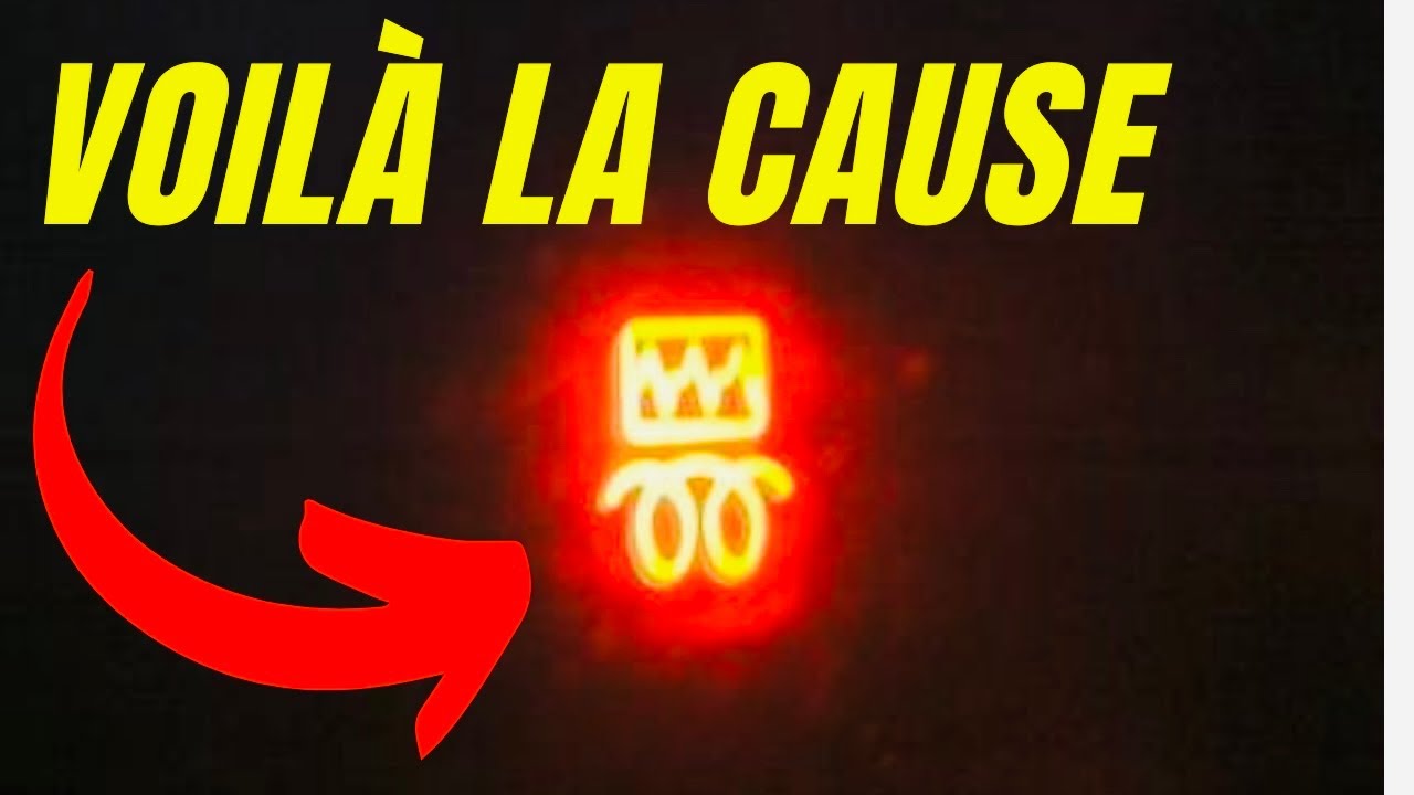 VOYANT PRÉCHAUFFAGE QUI RESTE ALLUMÉ - Renault clio