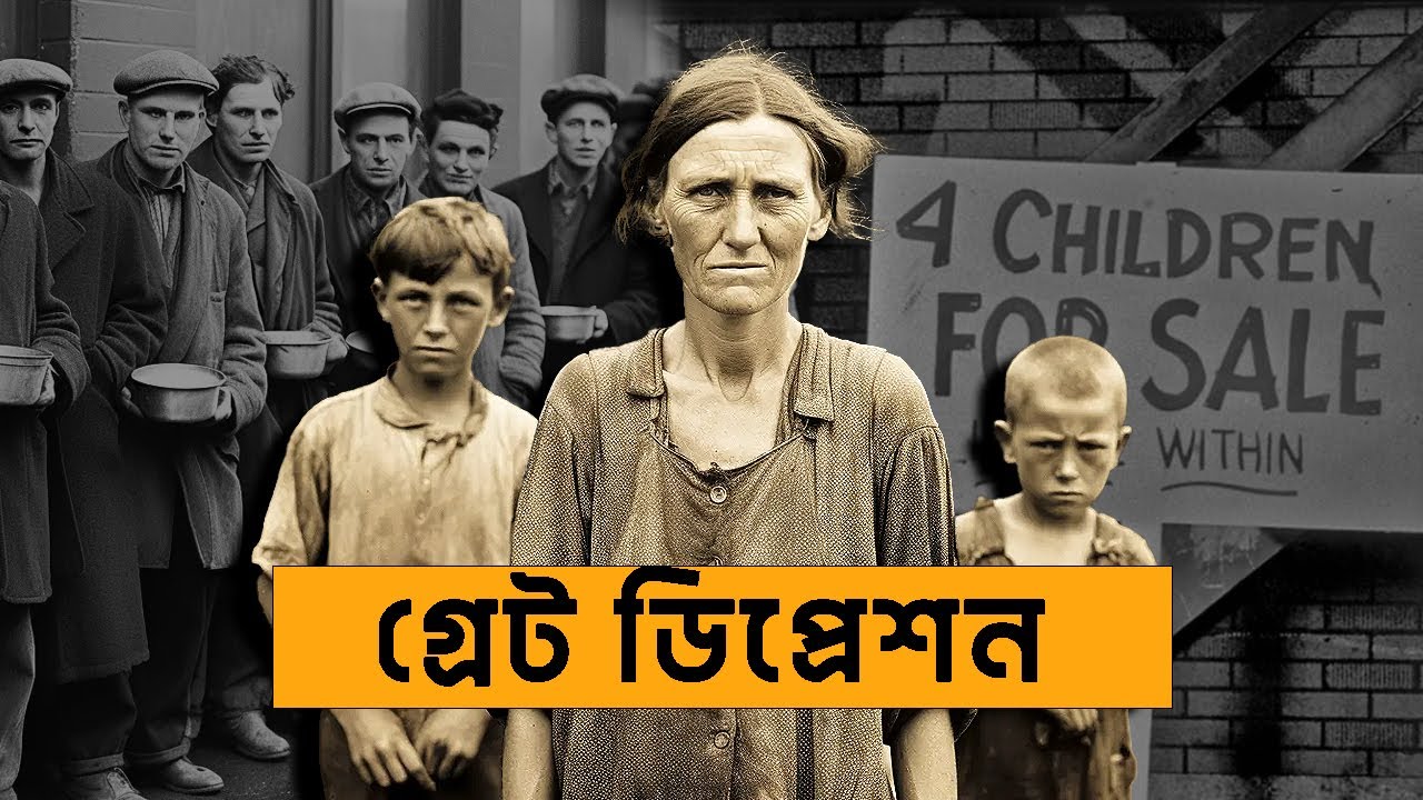দ্য গ্রেট ডিপ্রেশন | আমেরিকা যখন গরিব হয়ে পড়েছিলো | আদ্যোপান্ত | The Great Depression
