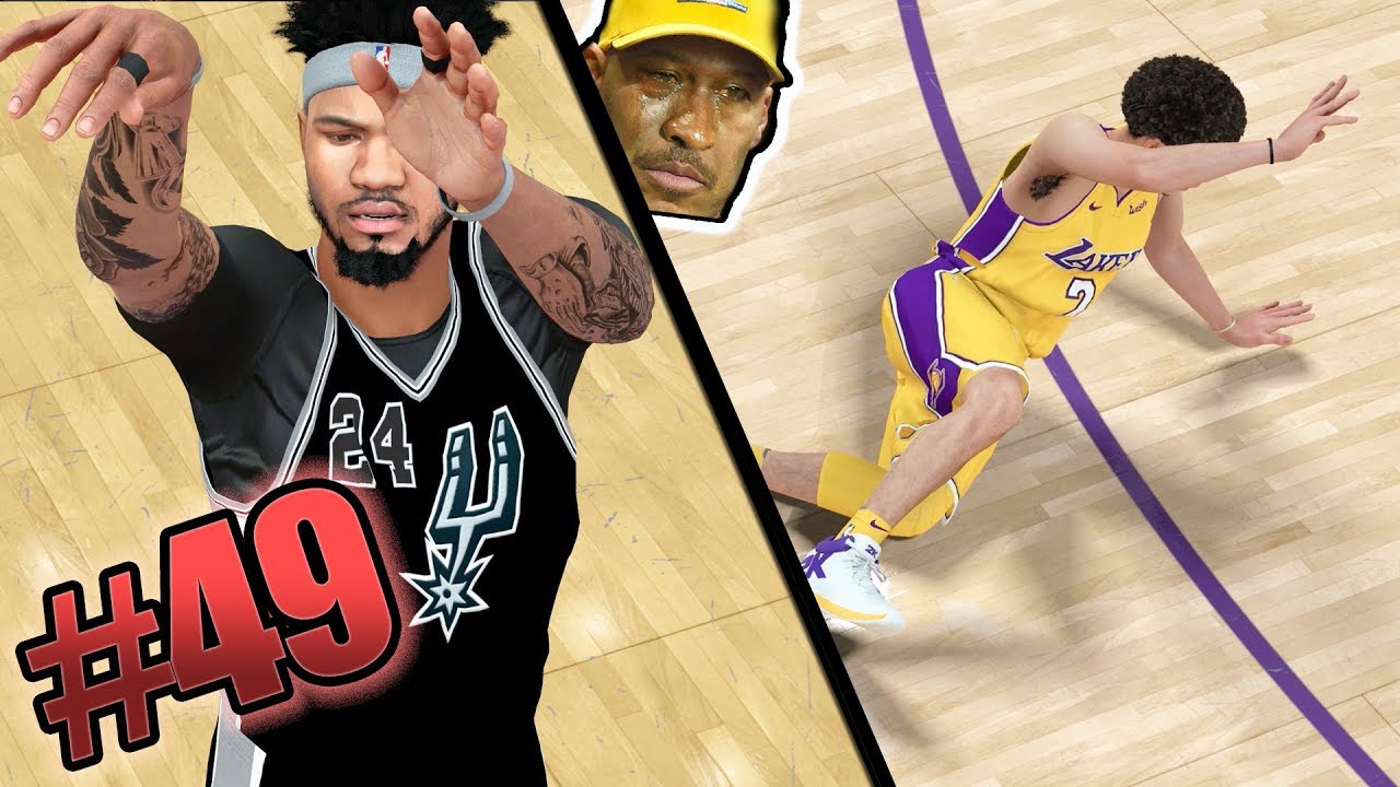 Scoring 90+ Points vs Lonzo Ball! Most Intense Game of the Season! NBA 2k18 MyCAREER Ep. 49