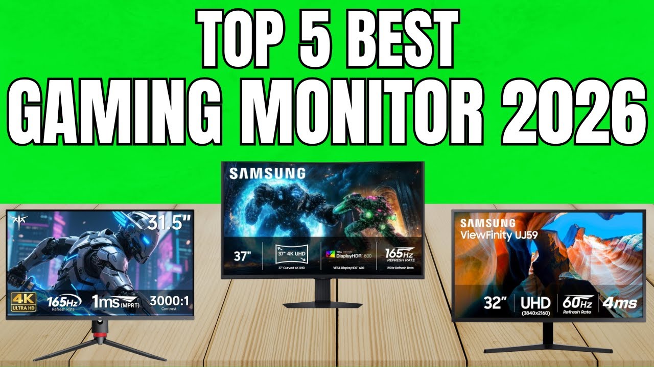 Best Gaming Monitor 2026 – Must Watch Before You Buy One!