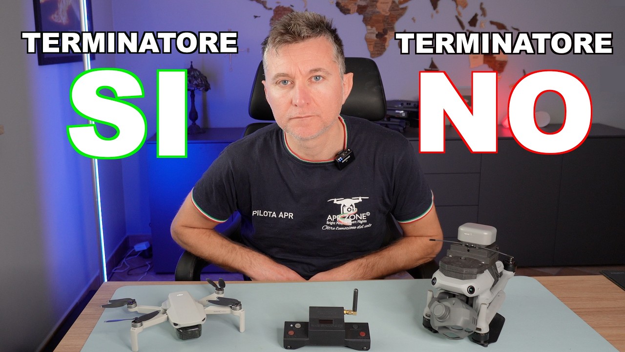TERMINATORE Sì O NO? Il regolamento droni è troppo vecchio!