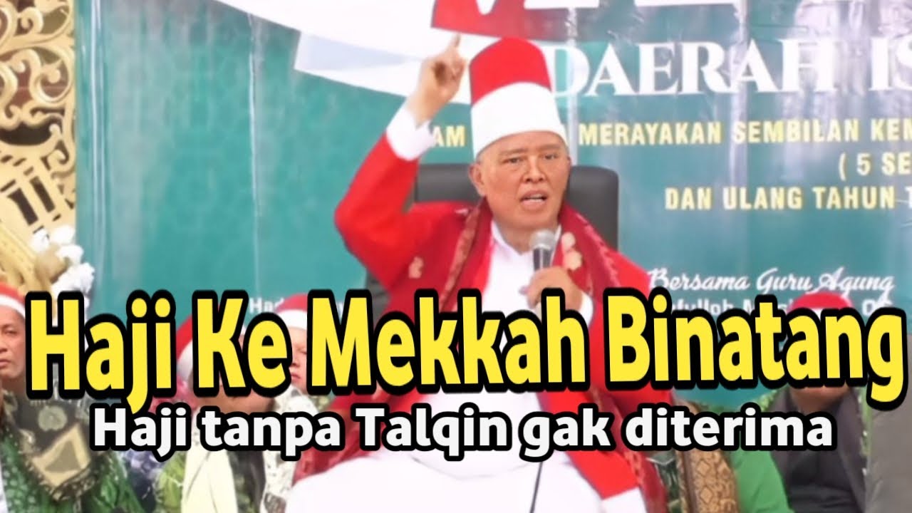 Viral Lagi! Abah Aos, Haji Ke Mekkah Binatang. Haji Tanpa Talqin ditolak (Part 6 Abah Aos) 