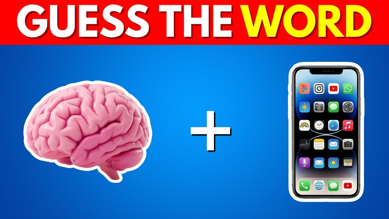 Guess the Word by Emoji: Fun Brain Teaser