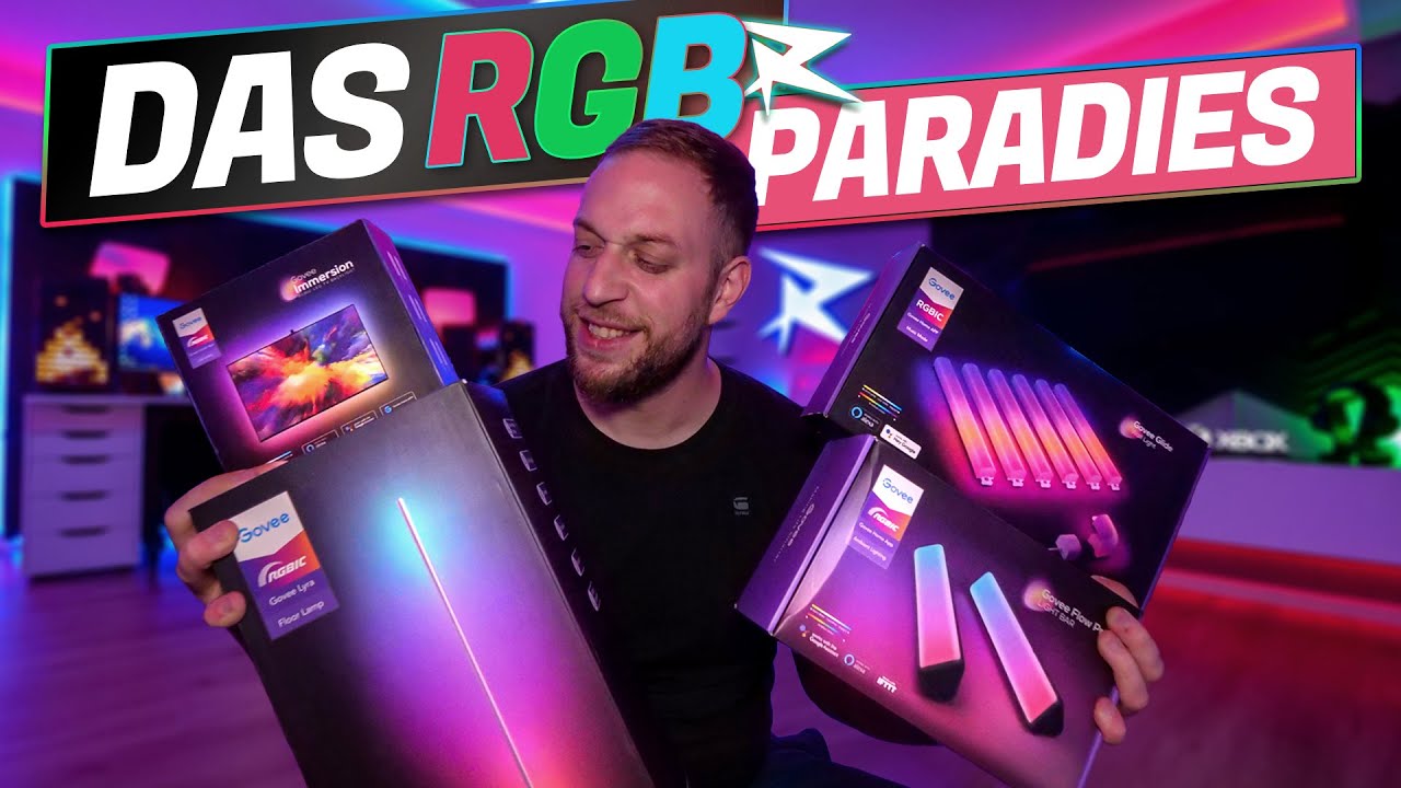 Die besten LED´s von GOVEE für dein & mein GAMING ROOM | Ich baue mein Traum Gaming Room