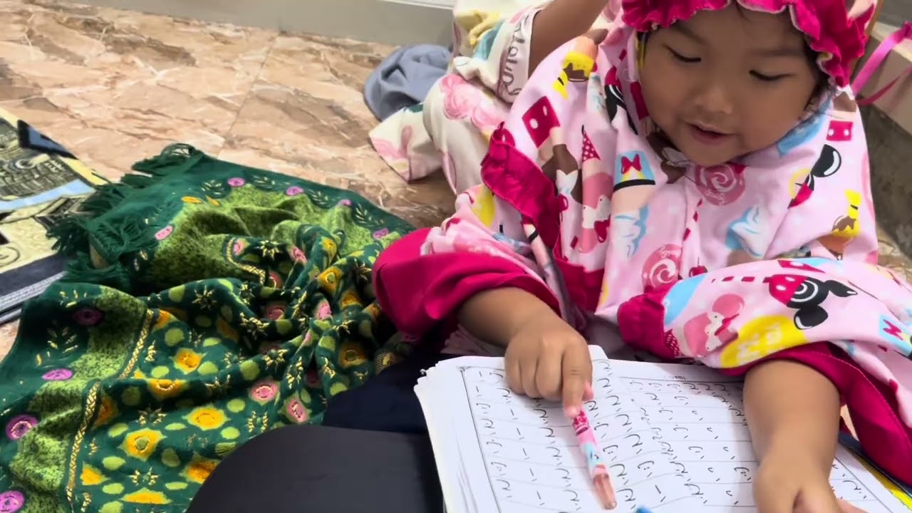 Puasa & Ngaji Bareng Maryam !! Masyaallah 4 tahun sudah belajar puasa