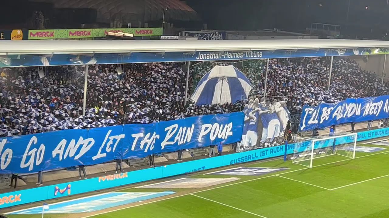 SV Darmstadt 98 - 1. FC Kaiserslautern (14.12.2024) - Geniale Choreo
