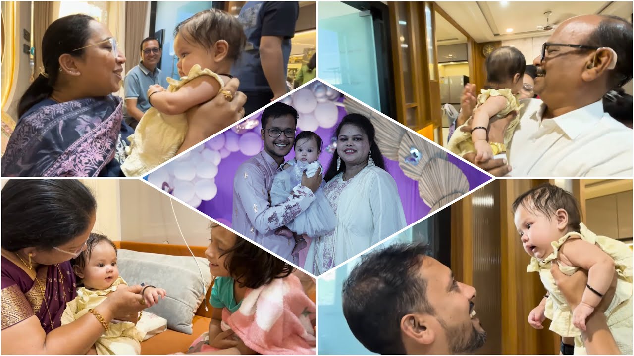 Radhika Se Mili Puri Family | Toh Ye Hai Humari Baby Ka Naam | Naming Ceremony Vlog