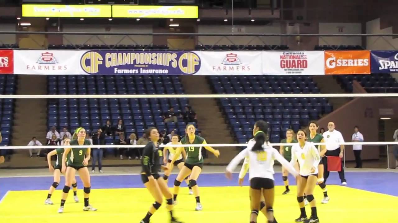Poly vs. Palo Alto: CIF Girls' VB State Championship