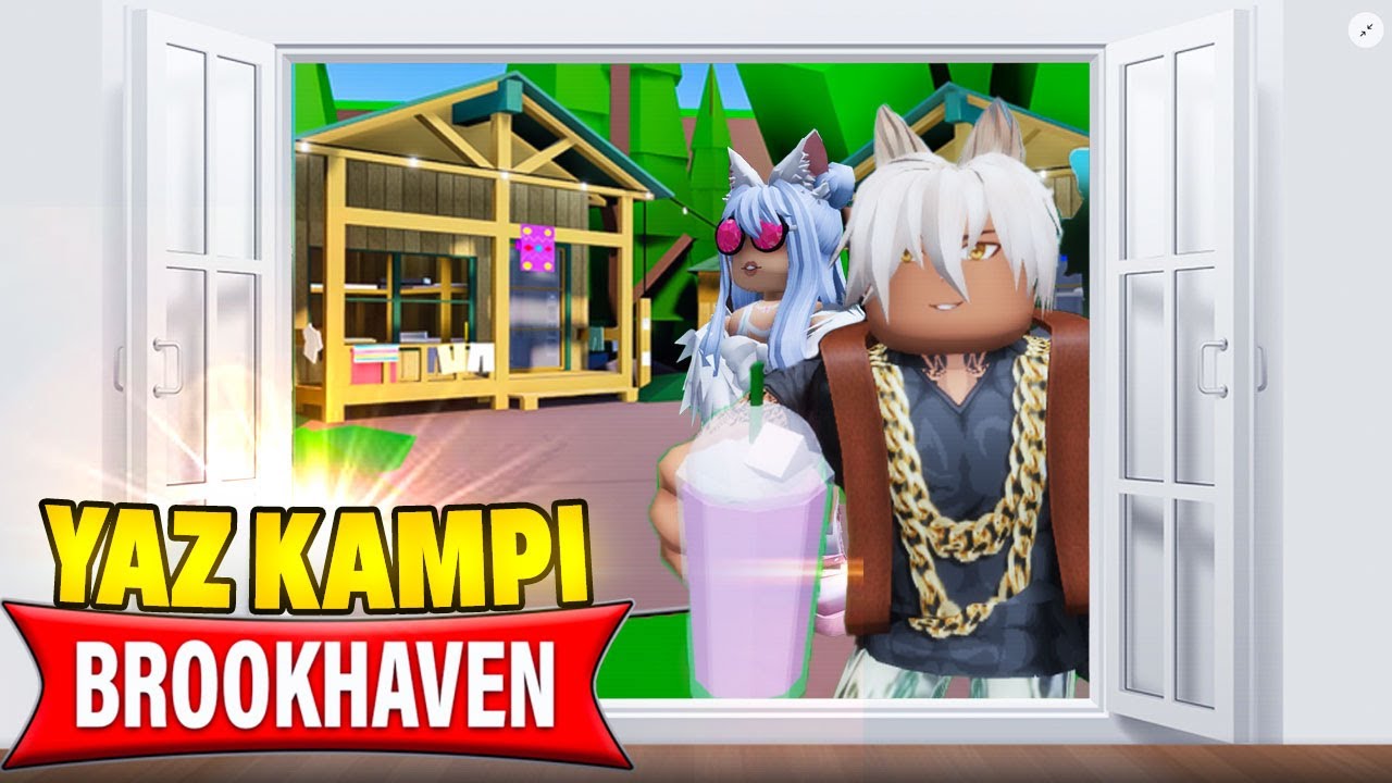 Brookhaven'a YAZ KAMPI GELDİ 🤩 ROBLOX Brookhaven🏡RP YENİ G&Uuml;NCELLEME!