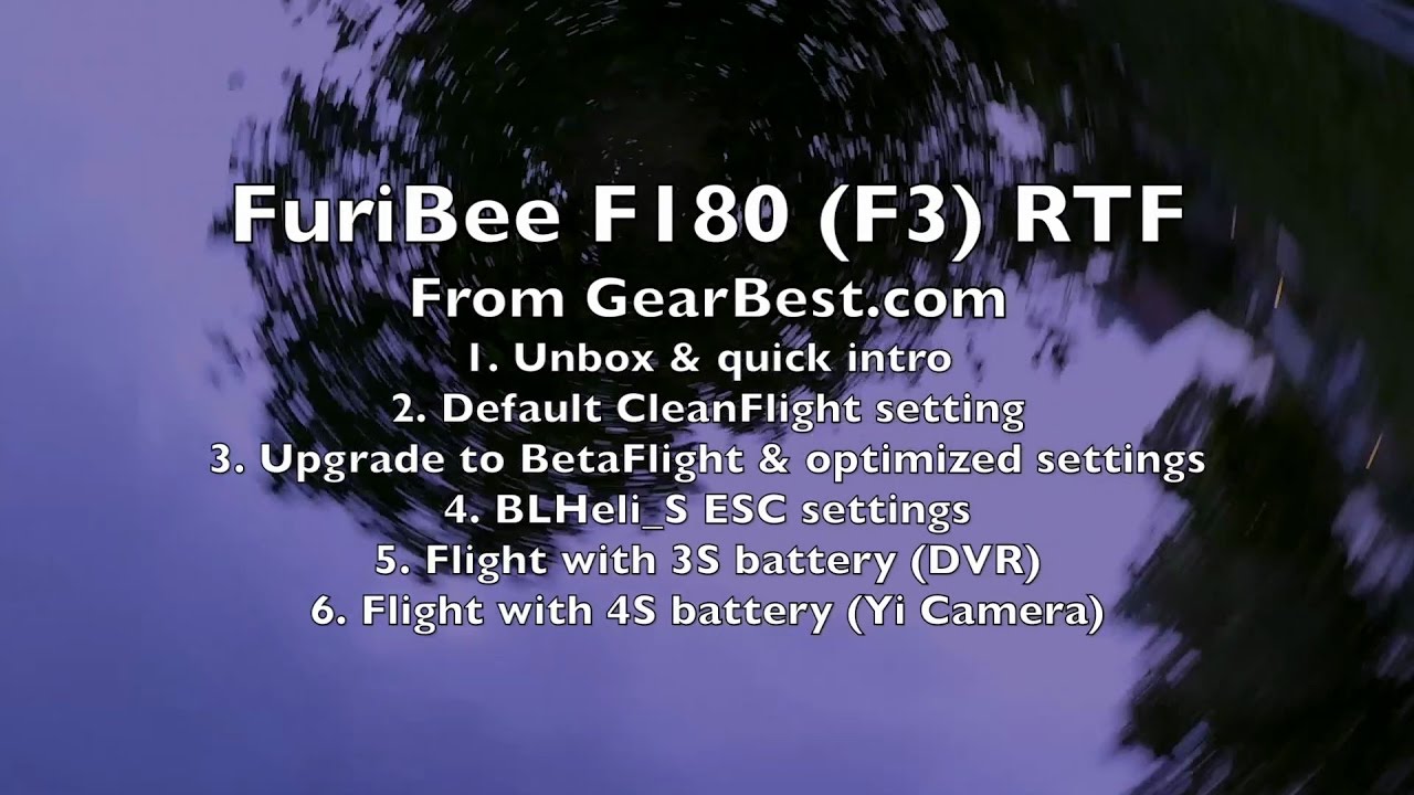 FuriBee F180 (SPR F3) RTF Review