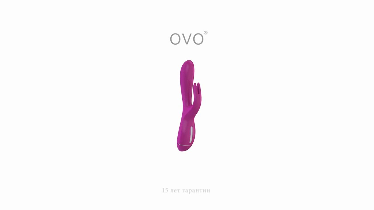 Вибратор Ovo Rabbit K3 фуксия