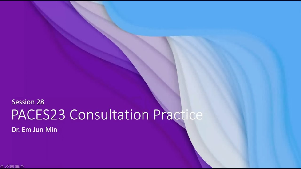28. PACES23 Consultation