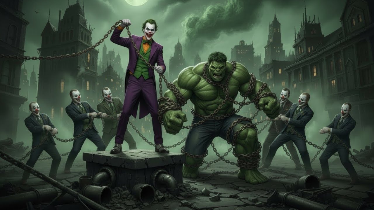Unexpected Team-Up: Hulk Fight Against the Joker! | Superhero Transformation