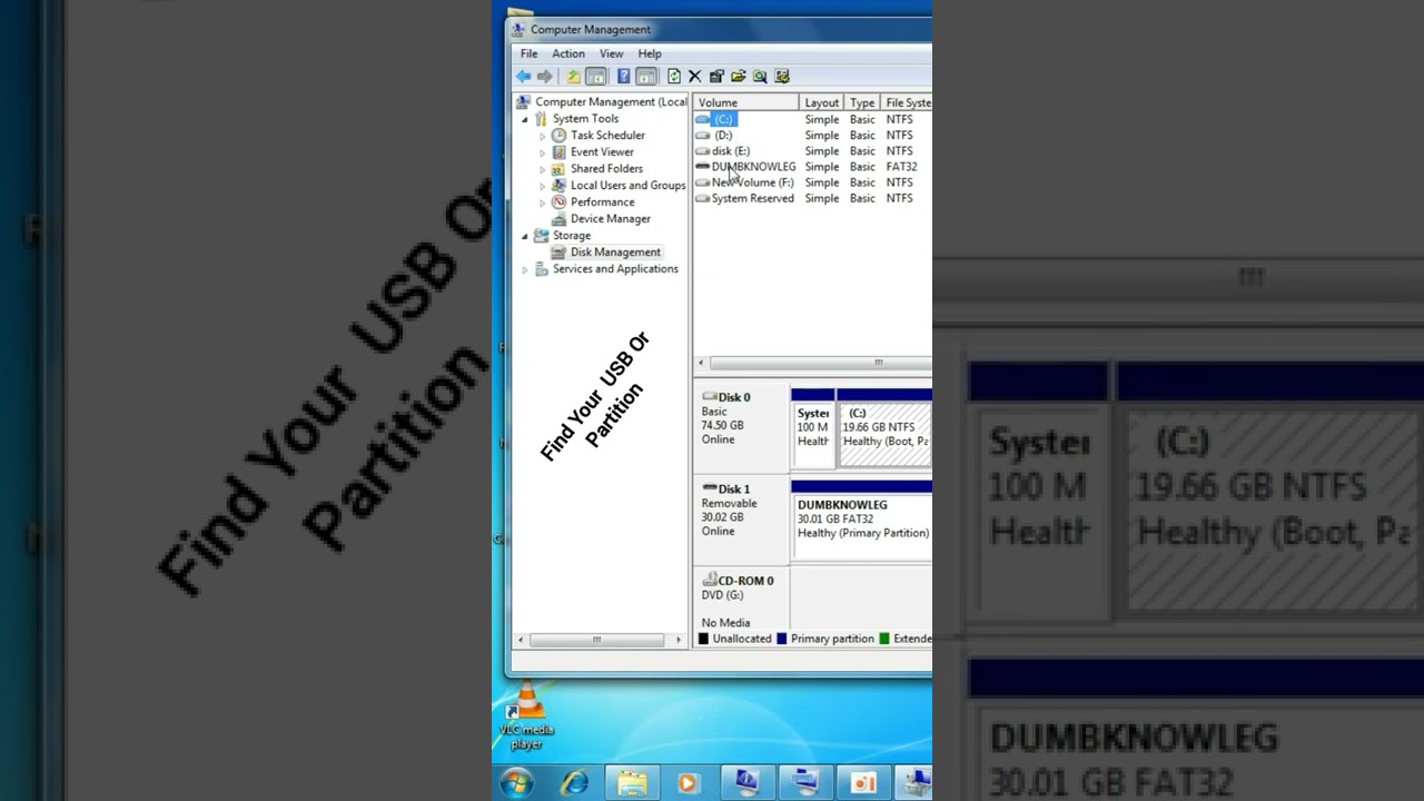 usb not Showing, usb repair, Partition Not Show Problem Solve in 30seconds