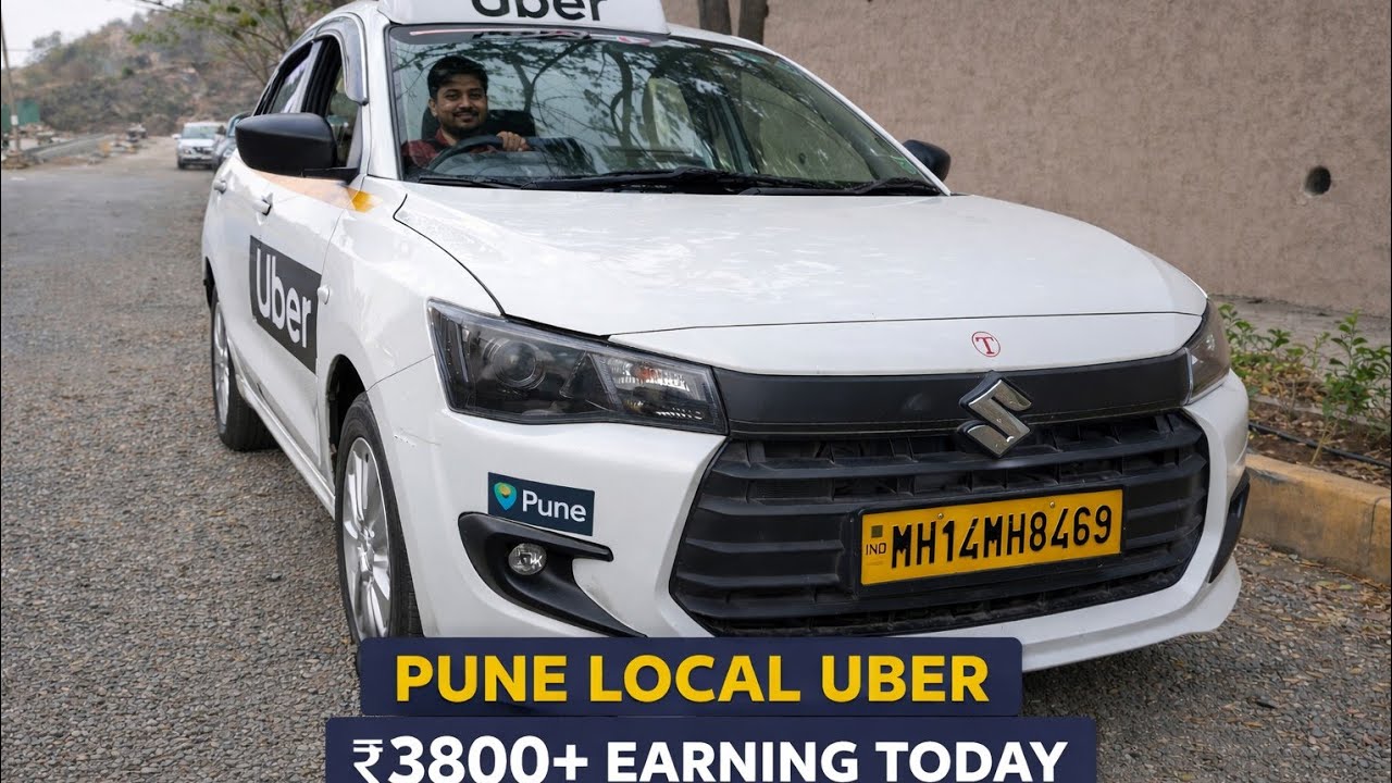 Pune City locel uber earning 3800+
