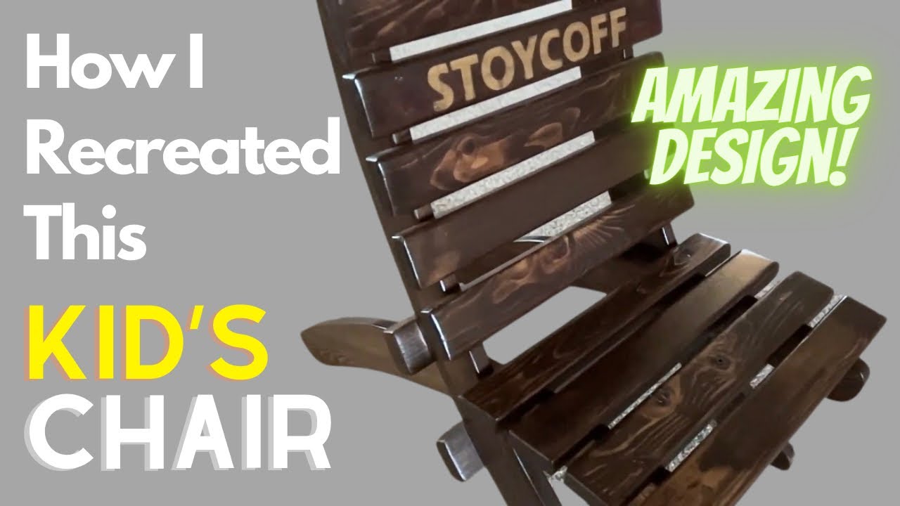 Amazing Kid’s Chair Design // Woodworking & DIY