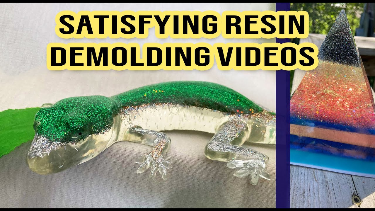 Satisfying Demolding Resin Mold Videos / 9 minutes of Reveals!