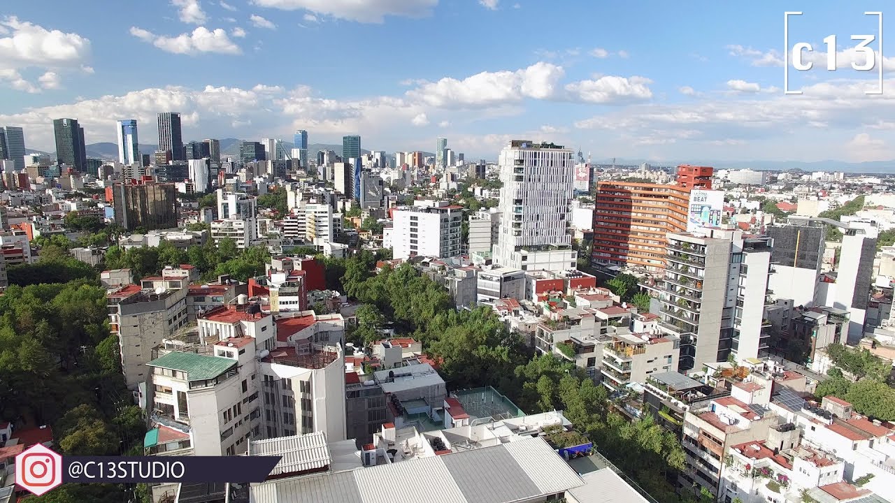 Volando sobre México en Drone | 27 -  Condesa y Roma