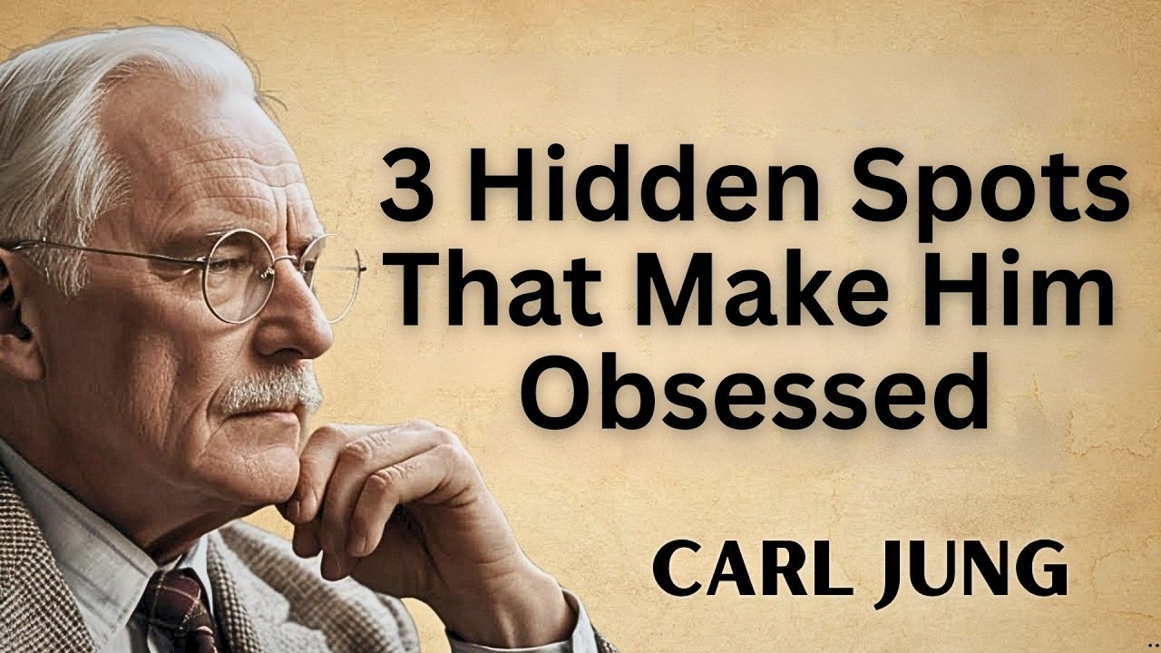 3 Hidden Kissing Spots That Make Him Obsessed | Carl Jung Attraction Secrets