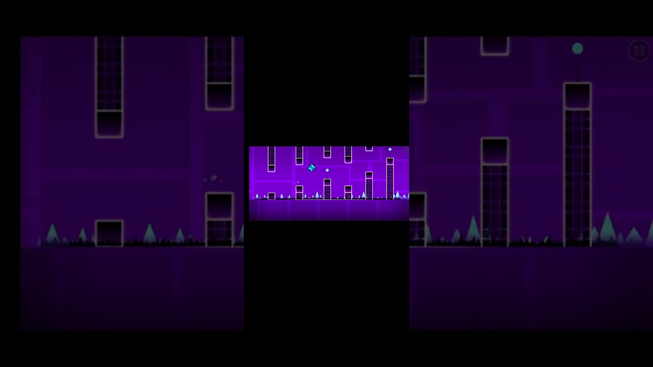 Today I am playing geometry dash bot I am playing with poida gamer 