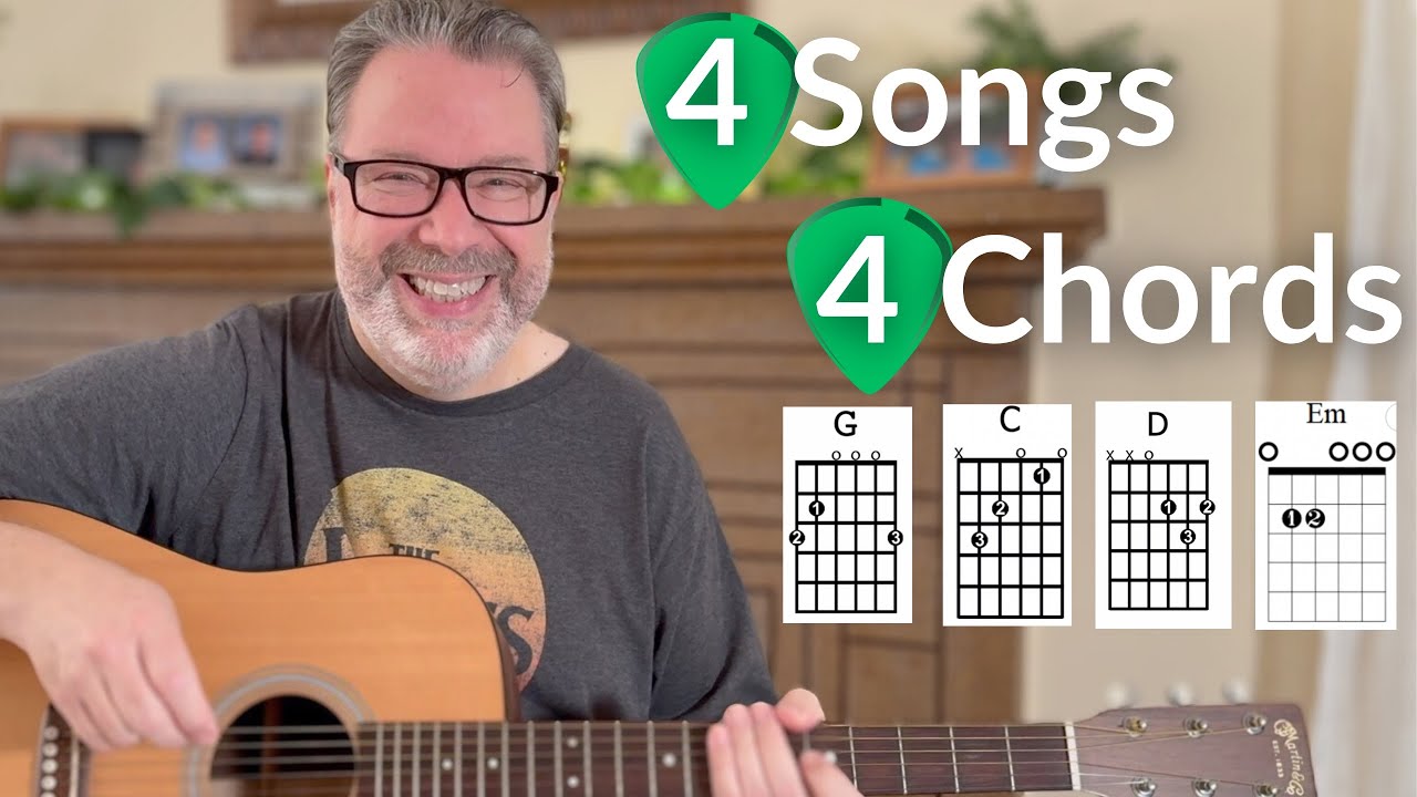 Learn 4 Classic Rock Songs in 2025 - Beginner Guitar