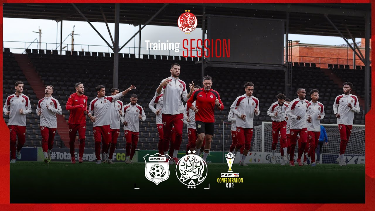 Wydad AC | Final Training Session at TP Mazembe Stadium ✔️