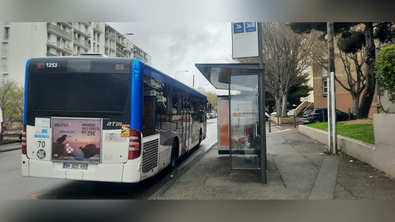 RTM | Mercedes-Benz Citaro Facelift BlueTec EEV n°1253 | Ligne 36 | Kickdown