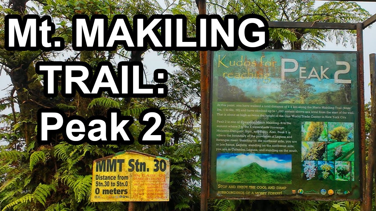 Hiking Timelapse 5 - Mt. Makiling Trail, Summit (Station 11 to 30)