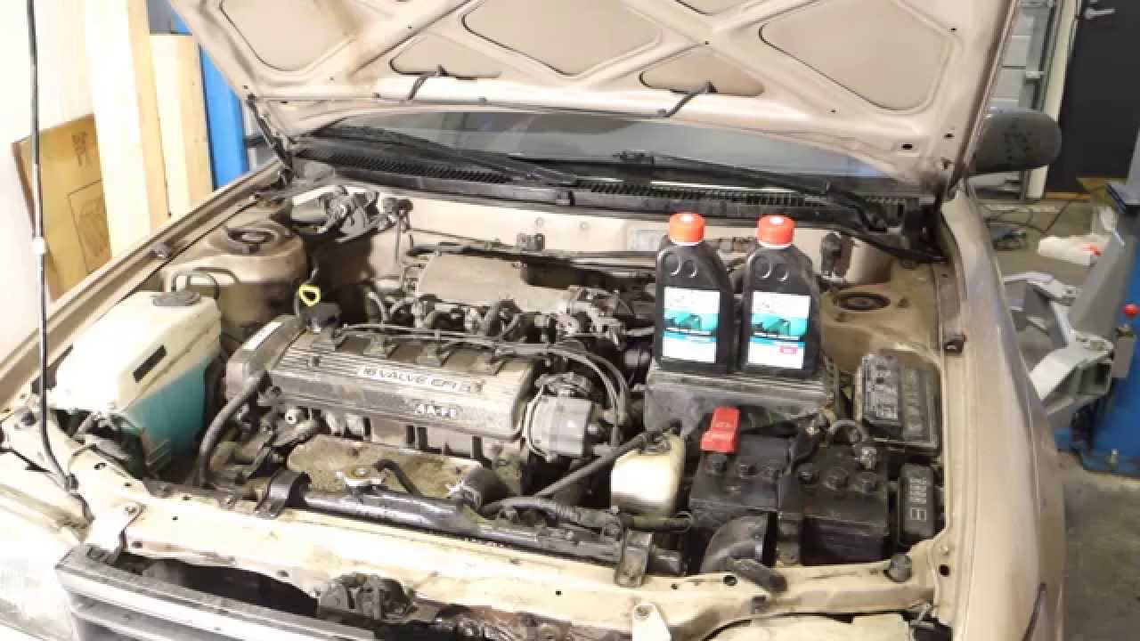 How to replace radiator coolant liquid Toyota Corolla. Years 1991 to 2010