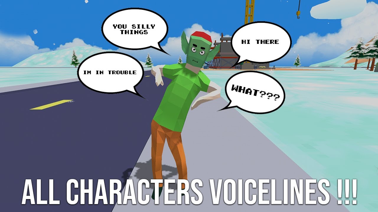 Dude Theft Wars All The Character / NPCs Voicelines !!! 🔥🔥🔥