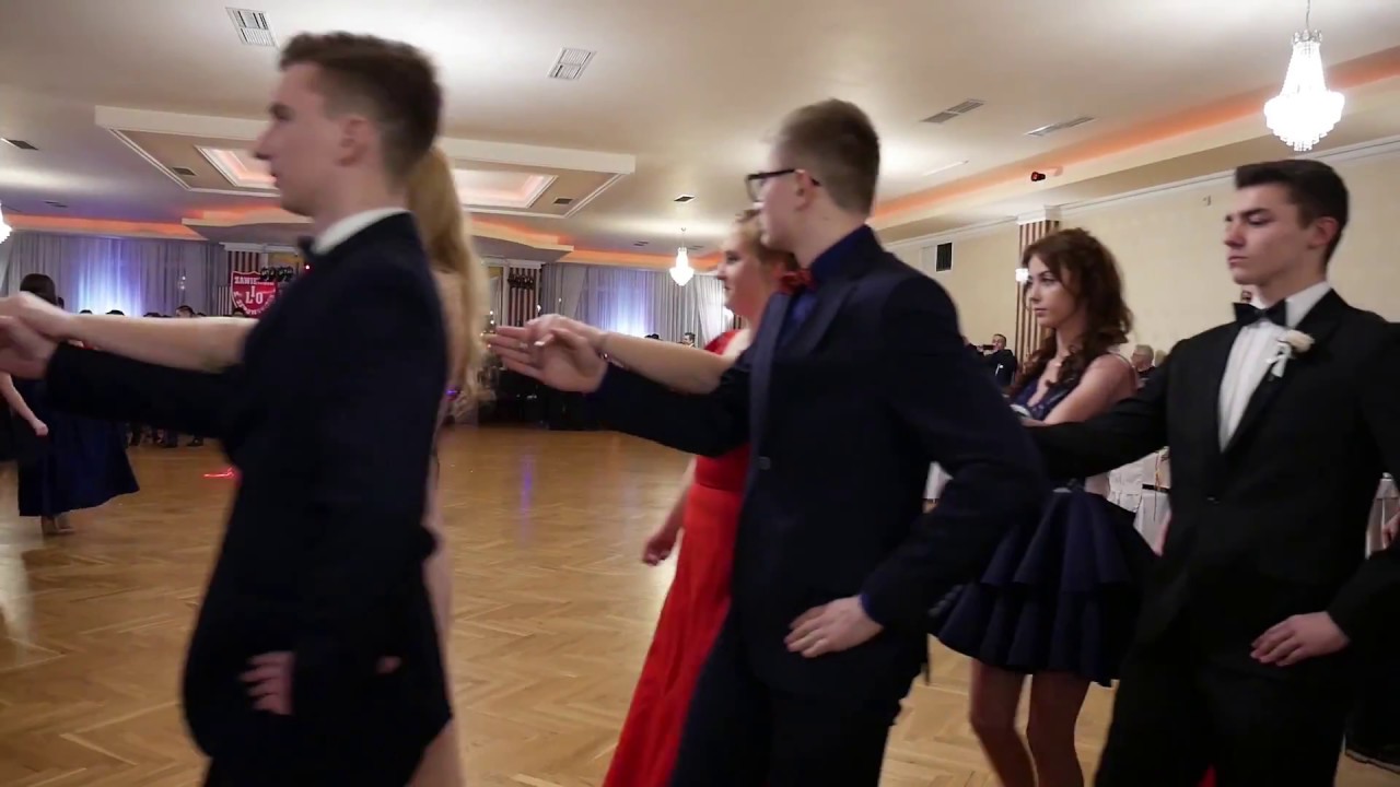Studniówka Żeromski- Zawiercie 2018r (Polonez)