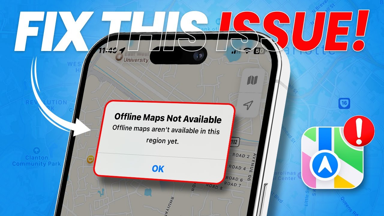 How to Fix Apple Maps &ldquo;Offline Map Not Available in Your Region&rdquo; Issue