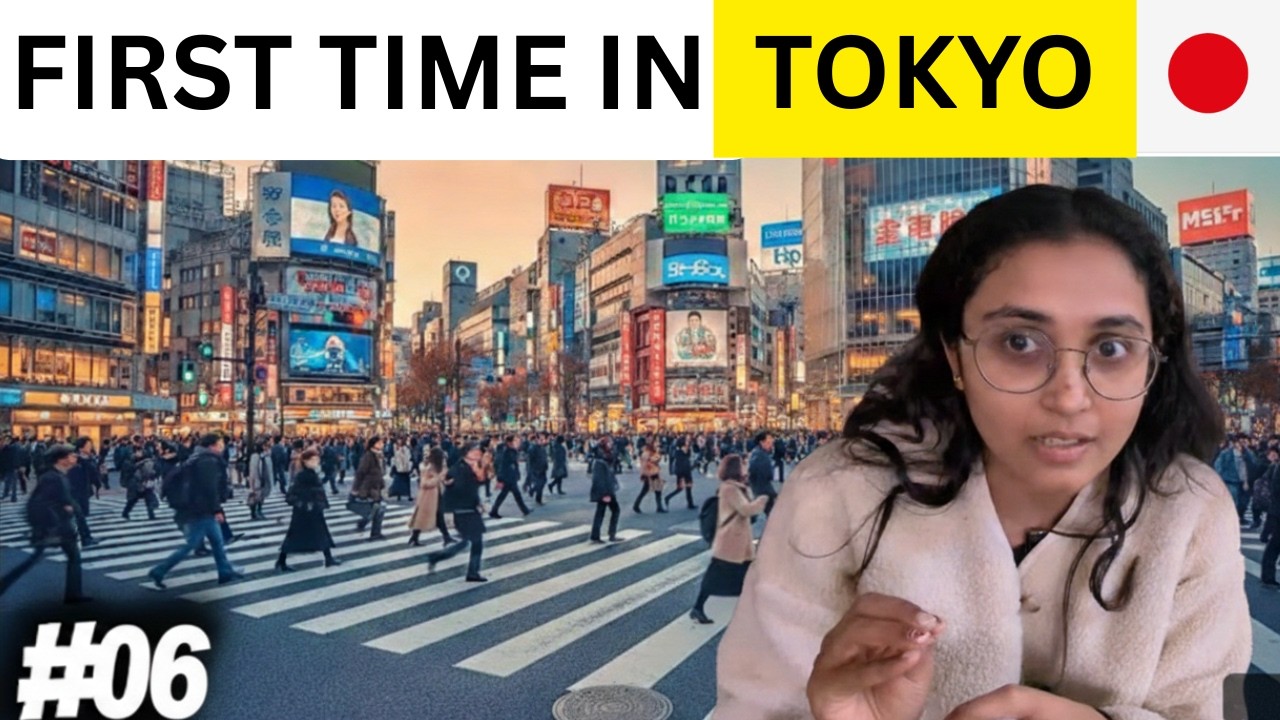 SHOCKING First Experience at the World’s Busiest Crossing 🇯🇵 | Tokyo