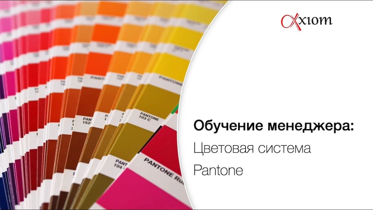 Основы полиграфического производства. Pantone