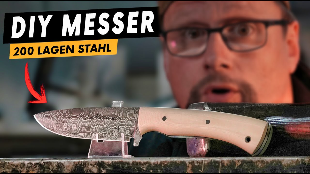 Damast Messer selber schmieden - In 3 Tagen zum handgefertigten Unikat